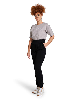 Cuffed Jogger - Black