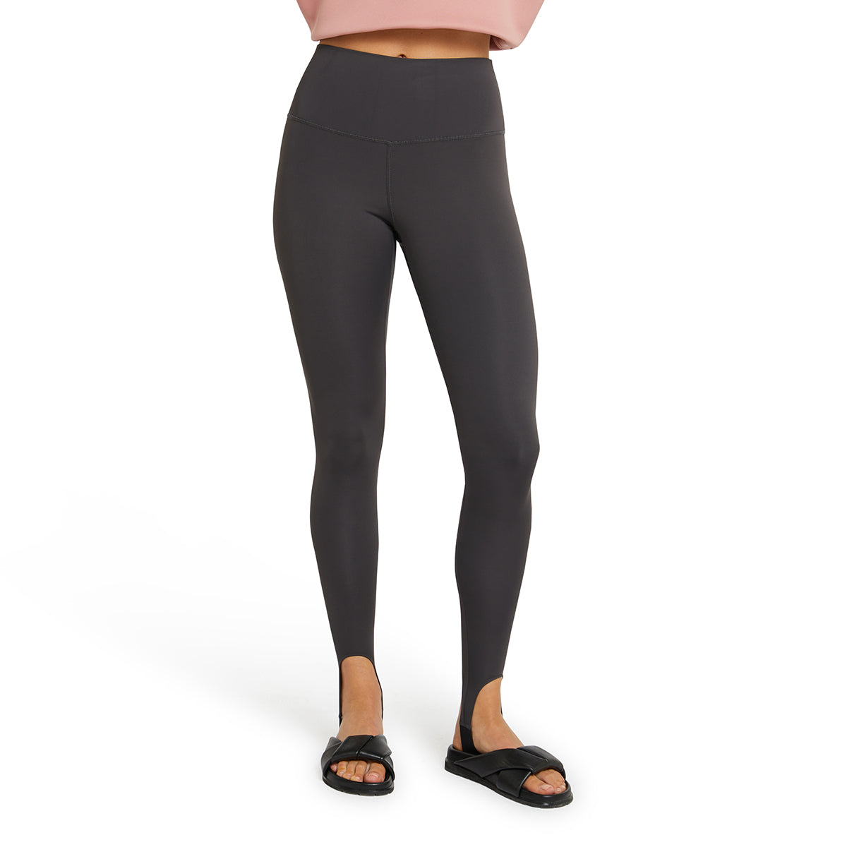 All Day Stirrup Leggings - Charcoal