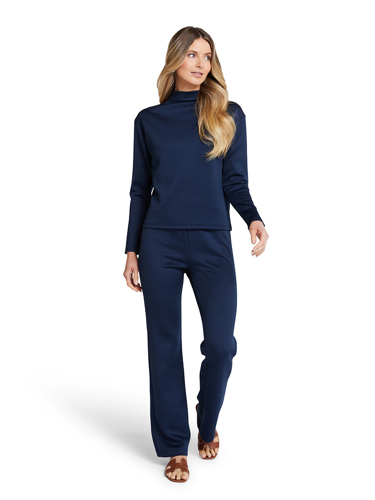 Luxe Lounge Sweater - Midnight