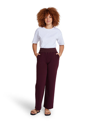 Straight Leg Jogger - Purple