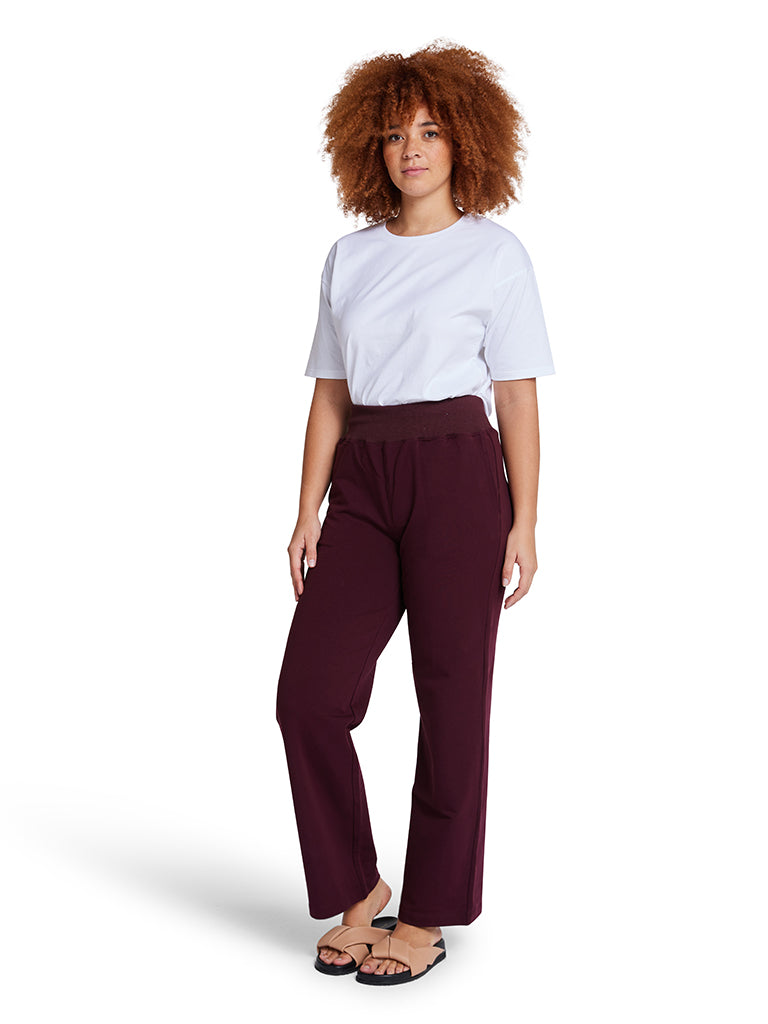 Straight Leg Jogger - Purple