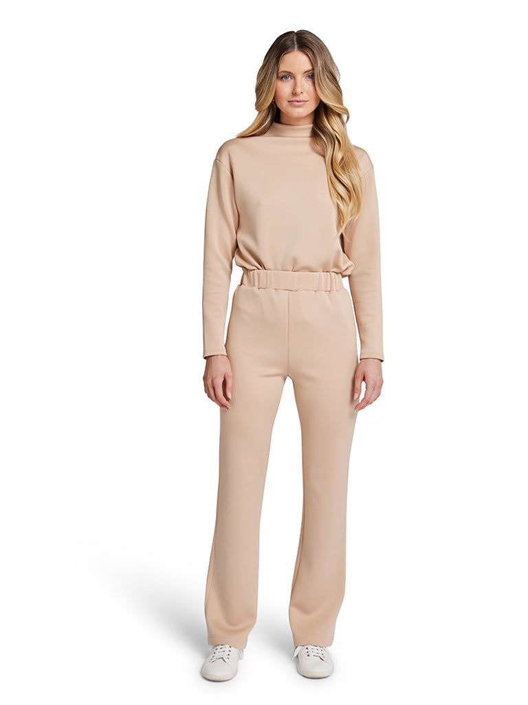 Luxe Lounge Sweater - Tan