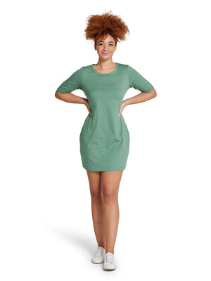 Mini Tee Dress - Forest