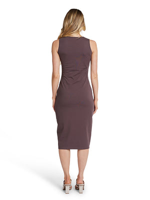 Midi Tank Dress - Chocolate