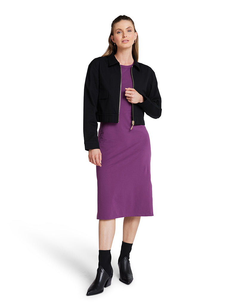 Cropped Jacket - Black