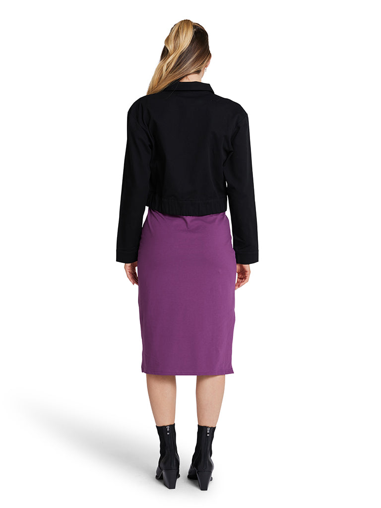 Cropped Jacket - Black