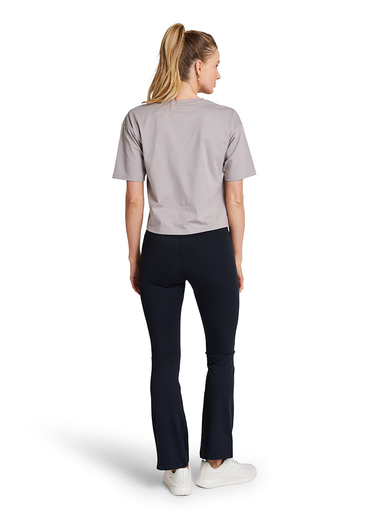 Boxy LOGO Tee - Grey