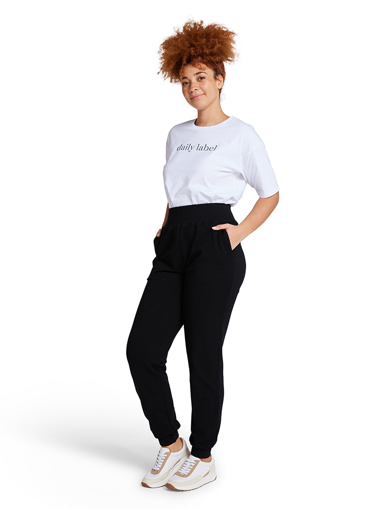 Boxy LOGO Tee - White