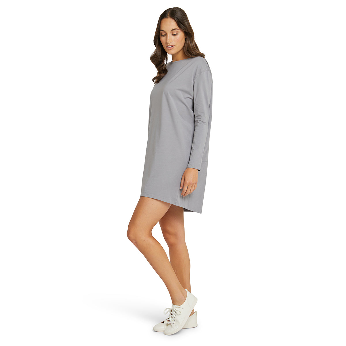 Oversized Sweater Dress - Slate