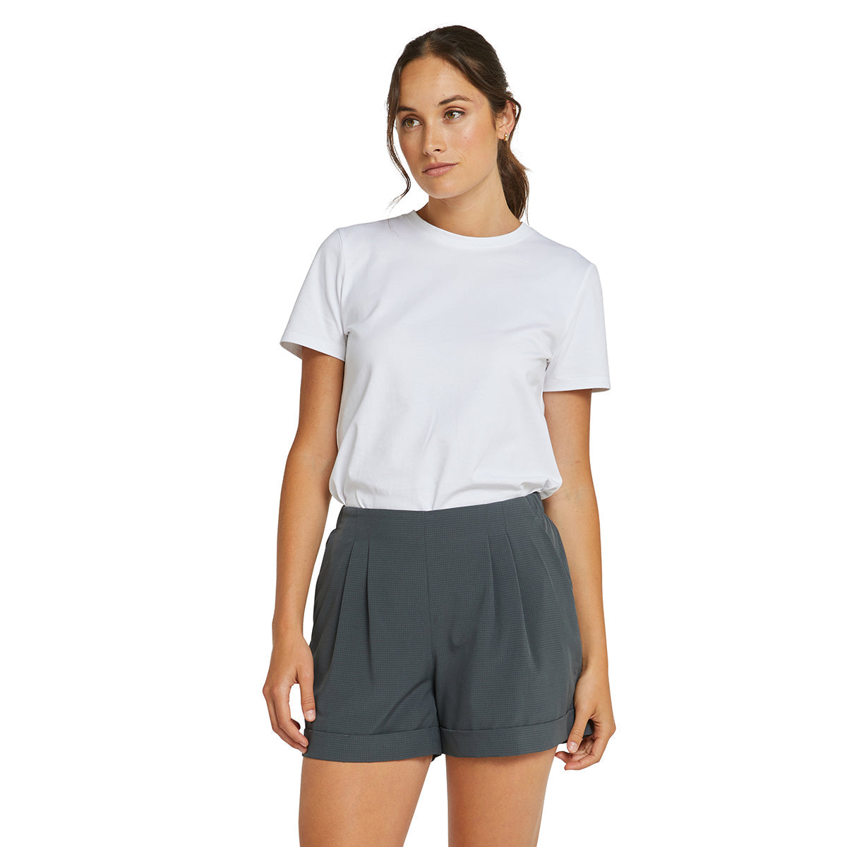 Tailored Shorts - Charcoal