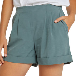 Tailored Shorts - Moss