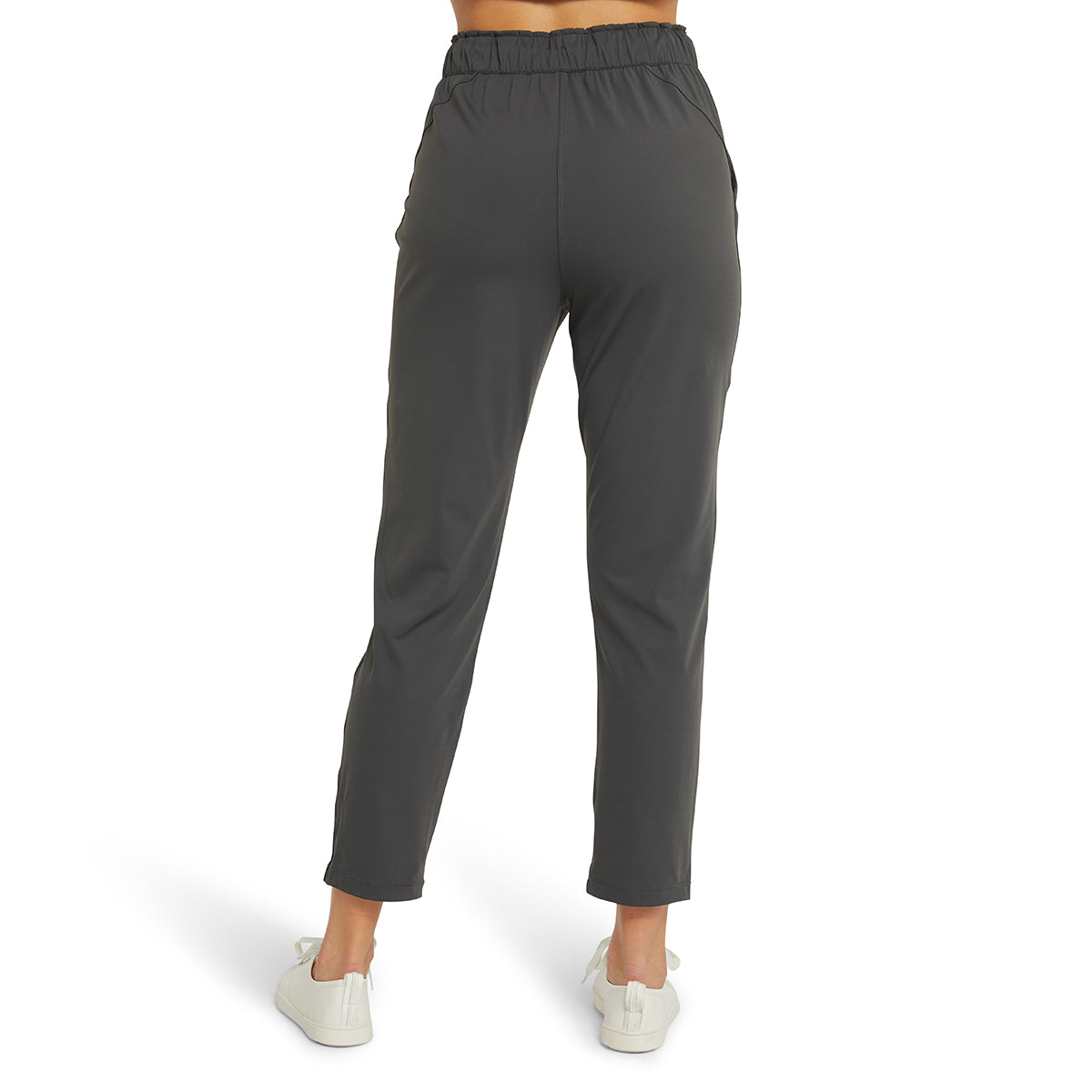 Tie Up Daily Pants - Charcoal