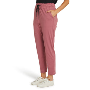 Tie Up Daily Pants - Rose