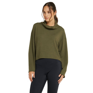 Cosy Roll Neck Jumper - Forest