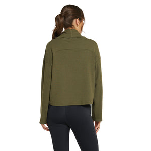 Cosy Roll Neck Jumper - Forest